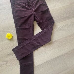 Rag & Bone Deep Burgundy Jeans